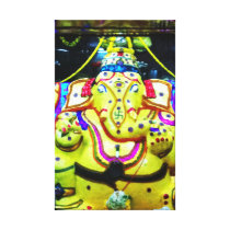 Decorated Ganesha canvas prints