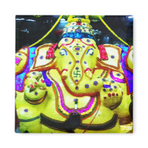 Decorated Ganesha magnets