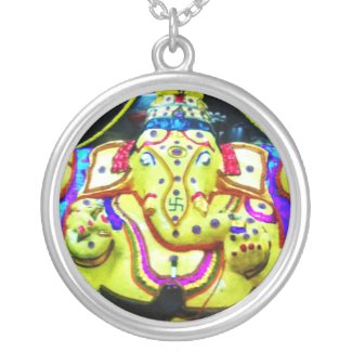 Decorated Ganesha necklace