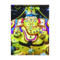 Decorated Ganesha postcards