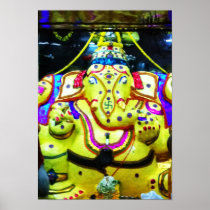 Decorated Ganesha posters