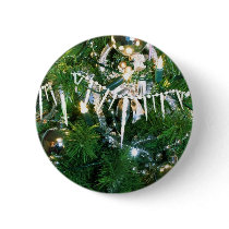 Decorated Holiday Tree Branches buttons