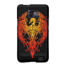 Decorated Tribal Phoenix Samsung Galaxy Case