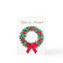 Decorated Wreath Invitation