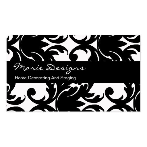 Decorating Business Cards