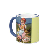 Decorating Eggs mugs by CrazyCups Decorating Eggs mugs