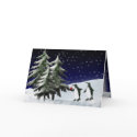 Decorating the tree card