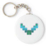 Decoration rectangle V Deco ration rectangle keychains