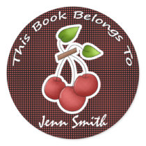 Decorative 16 Name Bookplate Label stickers by BedazzledByZazzle Decorative 16 Name Bookplate Label stickers