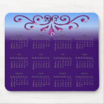 Decorative 2013 Calendar Mousepad