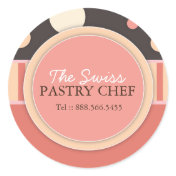 Decorative Bakery Stickers