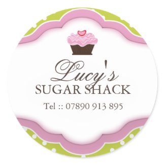 Decorative Bakery Stickers sticker