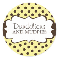 Decorative Bakery Stickers