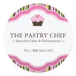 Decorative Bakery Stickers sticker