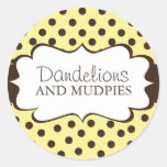 Decorative Bakery Stickers