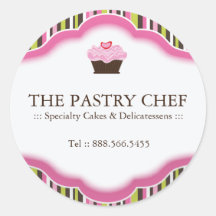 Decorative Bakery Stickers