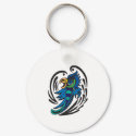 Decorative Bird Tattoo Design keychains by doonidesigns Decorative Bird Tattoo Design keychains
