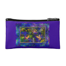 Decorative Birds Bag Makeup Bags