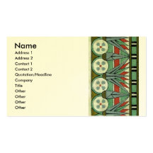 Decorative Border Design ( Owen Jones ) Business Card Template