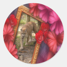 Decorative Cougar Stickers