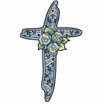Decorative Cross - 001 photo sculptures by ArtbyJean Decorative Cross - 001 photo sculptures