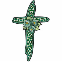 Decorative Cross - 003 photo sculptures by ArtbyJean Decorative Cross - 003 photo sculptures