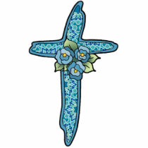 Decorative Cross - 003 photo sculptures by ArtbyJean Decorative Cross - 003 photo sculptures