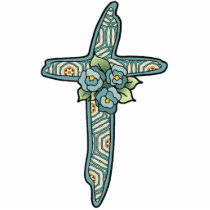 Decorative Cross - 010 photo sculptures by ArtbyJean Decorative Cross - 010 photo sculptures