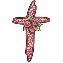 Decorative Cross - 011 photo sculptures by ArtbyJean Decorative Cross - 011 photo sculptures