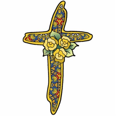 Decorative Cross - 012 Acrylic Cut Out by ArtbyJean