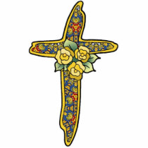 Decorative Cross - 012 photo sculptures by ArtbyJean Decorative Cross - 012 photo sculptures