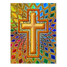DECORATIVE CROSS POSTCARDS