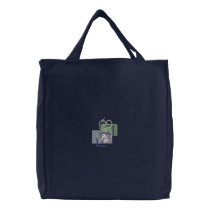 Decorative Cup embroidered bags by ZazzleEmbroidery Decorative Cup embroidered bags