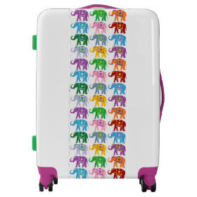 Decorative Elephants Luggage