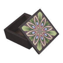 Decorative fantasy flower premium gift box