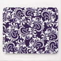 decorative floral background mousepads