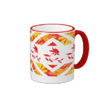 Decorative Floral Mug