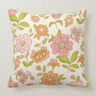 decorative floral pillow 2