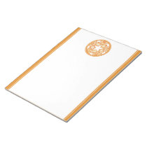 Decorative Floral Tiles Notepad - Autumn notepads