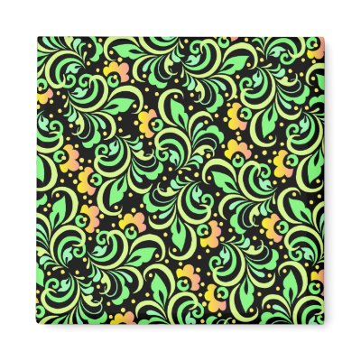 decorative flowers fridge magnets by VioDeSign