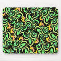 decorative flowers mousepads