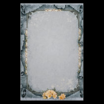 Decorative Gray stationery