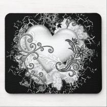 Decorative Heart mousepads