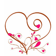 Decorative Heart T shirt