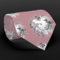 Decorative Hearts ties