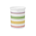 Decorative Laces Beverage Pitcher