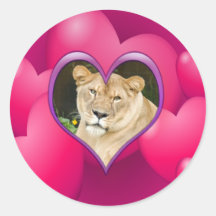 Decorative Lion Stickers