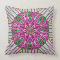 Decorative mandala pillow