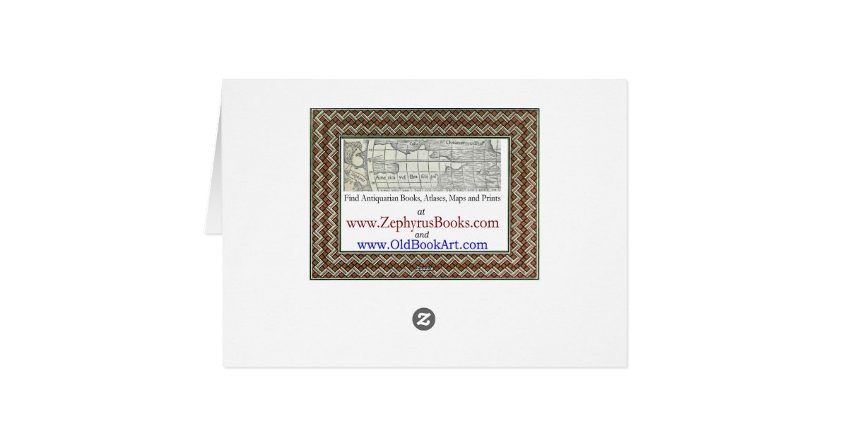 Decorative Note Card Border Template Zazzle