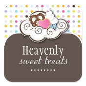 Decorative Pastry Chef Stickers